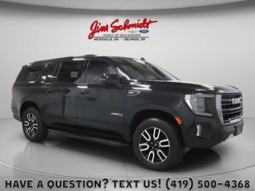 Onyx Black 2024 GMC Yukon XL AT4
