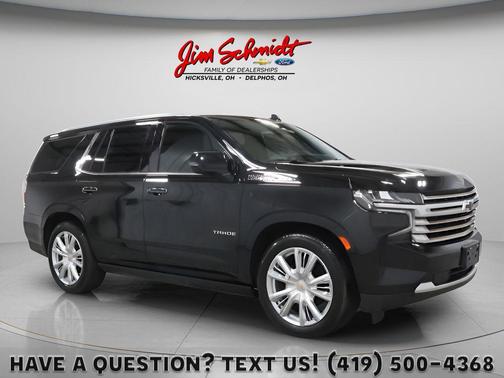 Black 2023 Chevrolet Tahoe High Country