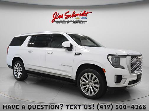 Summit White 2024 GMC Yukon XL Denali