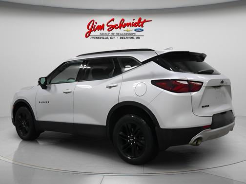 Silver Ice Metallic 2022 Chevrolet Blazer 3LT