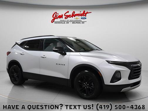 Silver Ice Metallic 2022 Chevrolet Blazer 3LT