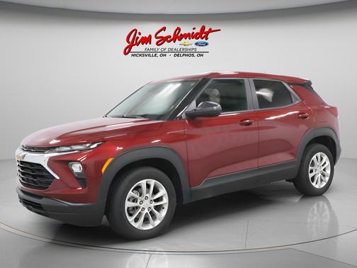 Crimson Metallic 2024 Chevrolet Trailblazer LS