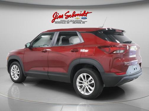 Crimson Metallic 2024 Chevrolet Trailblazer LS