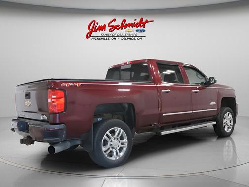 Butte Red Metallic 2016 Chevrolet Silverado 2500 High Country