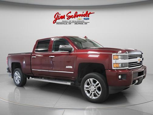 Butte Red Metallic 2016 Chevrolet Silverado 2500 High Country