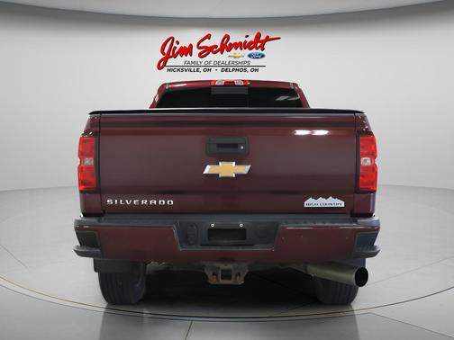 Butte Red Metallic 2016 Chevrolet Silverado 2500 High Country