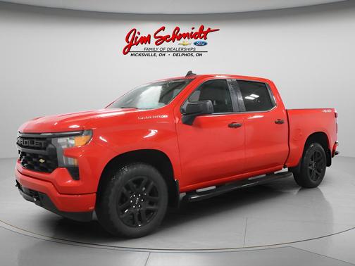 Red Hot 2024 Chevrolet Silverado 1500 Custom
