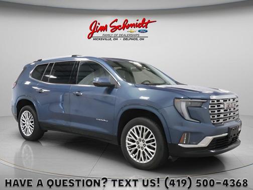 Downpour Metallic 2024 GMC Acadia Denali
