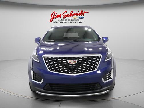 Opulent Blue Metallic 2025 Cadillac XT5 Premium Luxury