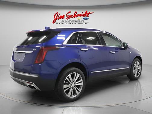 Opulent Blue Metallic 2025 Cadillac XT5 Premium Luxury