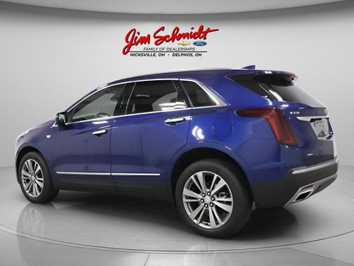 Opulent Blue Metallic 2025 Cadillac XT5 Premium Luxury