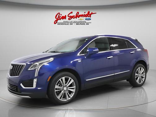 Opulent Blue Metallic 2025 Cadillac XT5 Premium Luxury