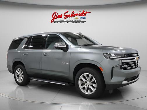 Silver Sage Metallic 2024 Chevrolet Tahoe Premier