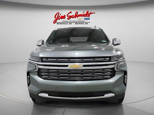 Silver Sage Metallic 2024 Chevrolet Tahoe Premier