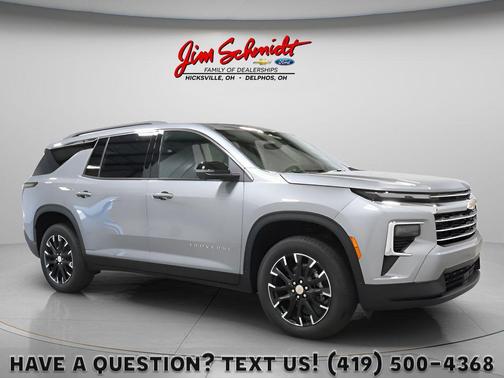 Sterling Gray Metallic 2026 Chevrolet Traverse LT