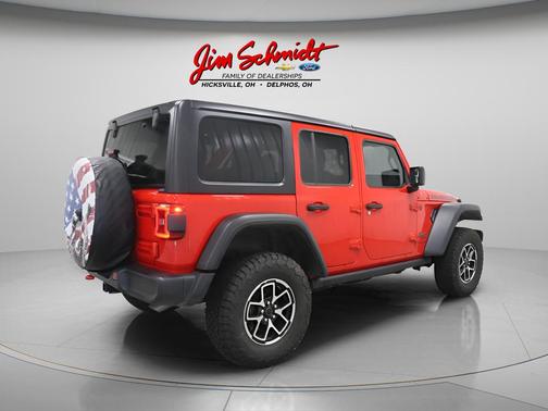 Firecracker Red Clearcoat 2026 Jeep Wrangler Rubicon