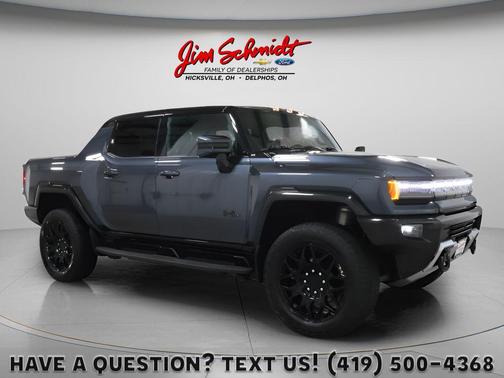 Graphite Blue 2025 GMC HUMMER EV Pickup 3X