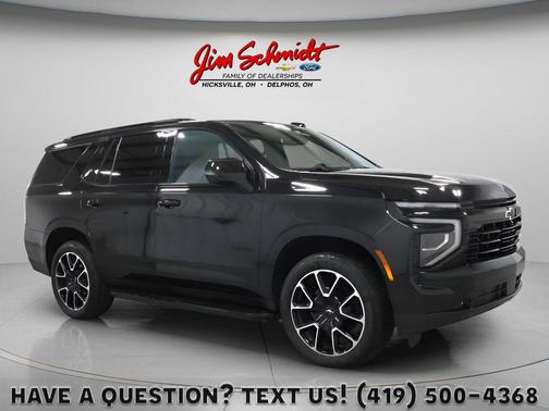 Black 2025 Chevrolet Tahoe RST
