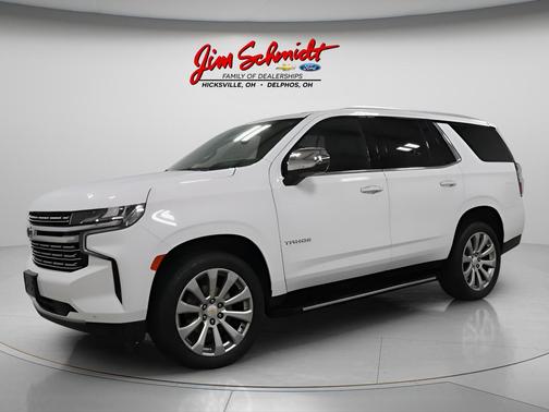 Summit White 2023 Chevrolet Tahoe Premier