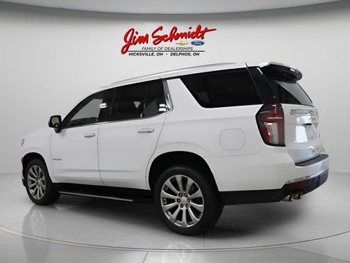Summit White 2023 Chevrolet Tahoe Premier