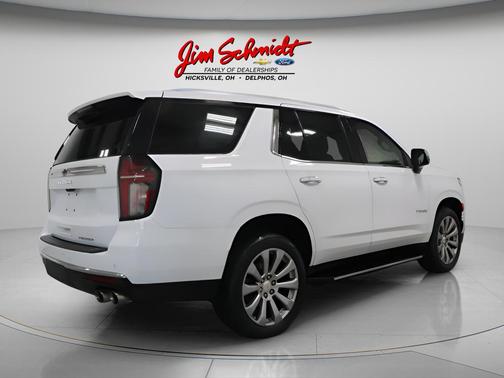Summit White 2023 Chevrolet Tahoe Premier