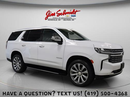 Summit White 2023 Chevrolet Tahoe Premier