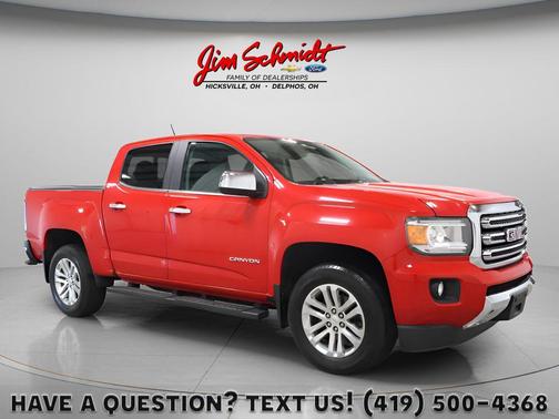 Cardinal Red 2016 GMC Canyon SLT
