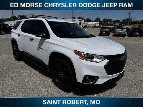 Summit White 2020 Chevrolet Traverse Premier