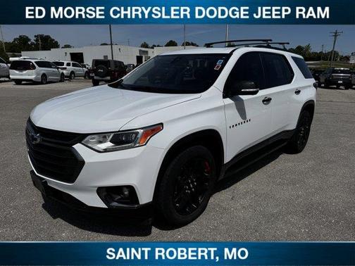Summit White 2020 Chevrolet Traverse Premier