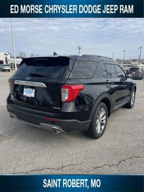 Black Metallic 2022 Ford Explorer Limited