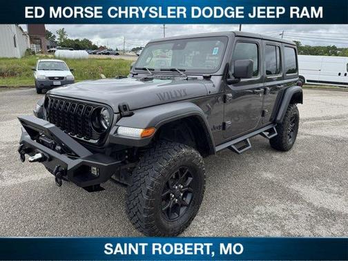 Granite Crystal Clearcoat Metallic 2024 Jeep Wrangler Sport