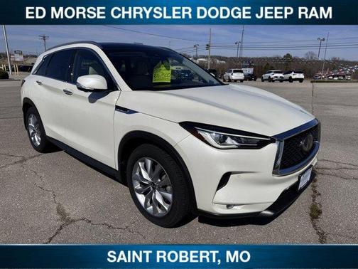 Majestic White 2022 INFINITI QX50 ESSENTIAL