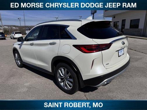 Majestic White 2022 INFINITI QX50 ESSENTIAL