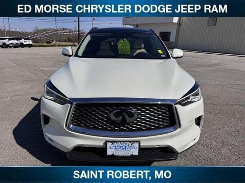 Majestic White 2022 INFINITI QX50 ESSENTIAL