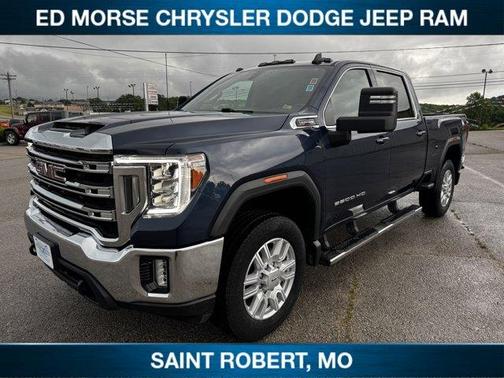 Pacific Blue Metallic 2022 GMC Sierra 3500 SLE