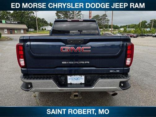 Pacific Blue Metallic 2022 GMC Sierra 3500 SLE