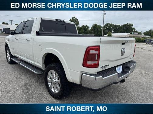 Pearl White 2019 RAM 3500 Laramie