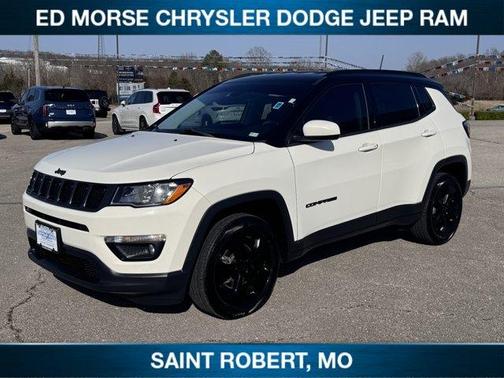 White Clearcoat 2019 Jeep Compass Altitude