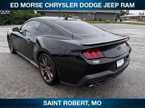 Shadow Black 2025 Ford Mustang GT Premium