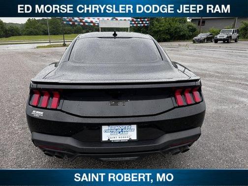 Shadow Black 2025 Ford Mustang GT Premium