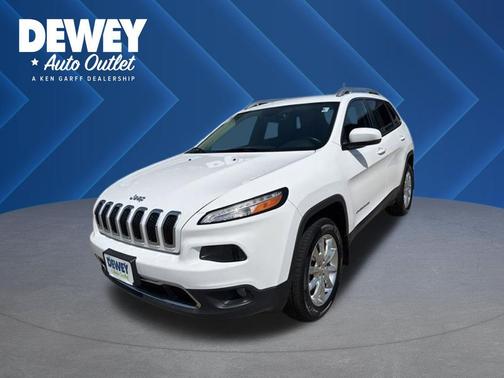 Bright White Clearcoat 2017 Jeep Cherokee Limited