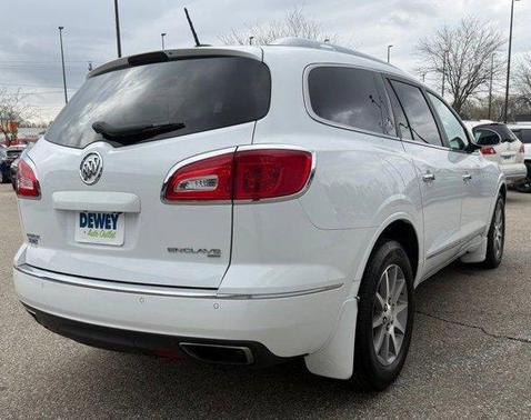 Summit White 2016 Buick Enclave Leather