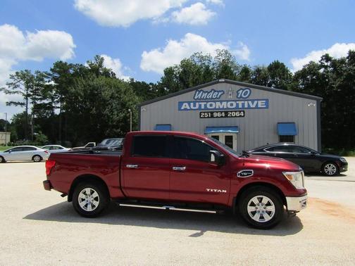 Cayenne Red 2017 Nissan Titan SV