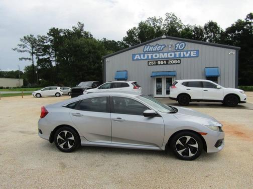 Lunar Silver Metallic 2016 Honda Civic LX