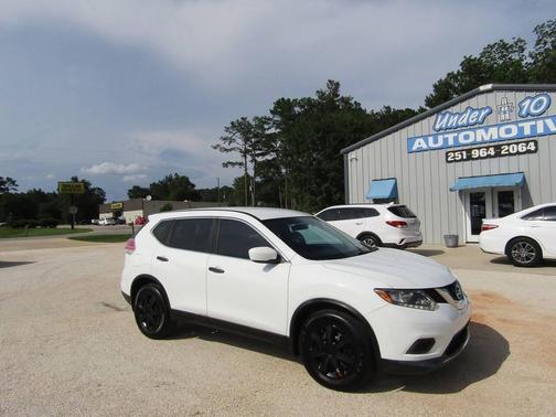 Glacier White 2016 Nissan Rogue S