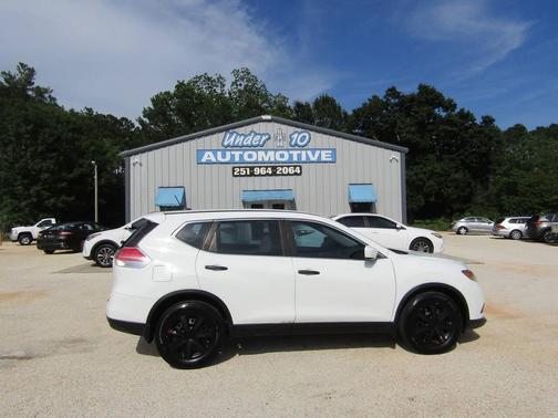 Glacier White 2016 Nissan Rogue S
