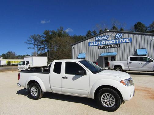 Glacier White 2019 Nissan Frontier SV