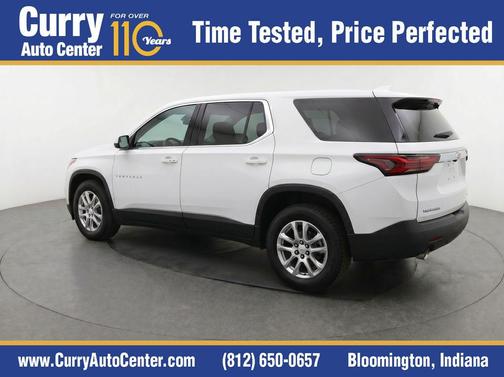 Summit White 2023 Chevrolet Traverse LS