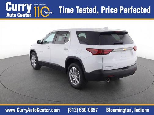 Summit White 2022 Chevrolet Traverse LS