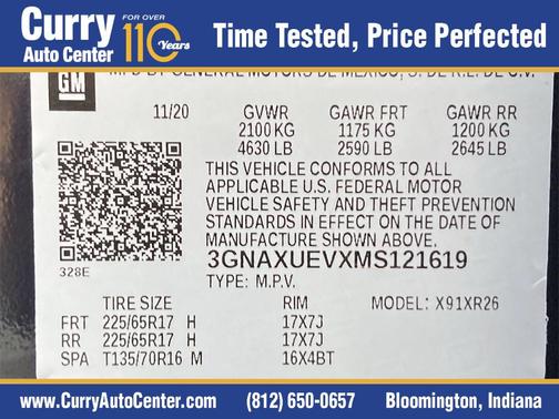 2021 Chevrolet Equinox 1LT